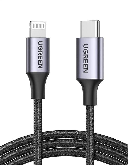 Load image into Gallery viewer, USB C to Lightning Cable 6FT - Mfi Certification Lightning Cable Compatible with Iphone 14/14 Pro/14 Pro Max, Iphone 13/12/11/X/XR/XS/8 Series, Ipad 9, Airpods Pro, and More
